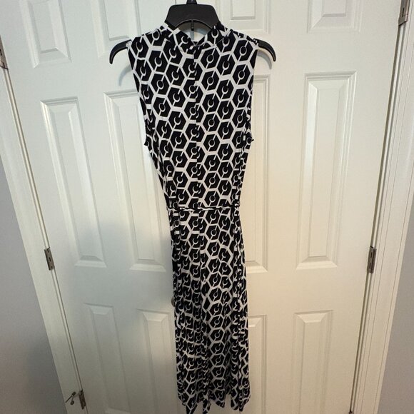 NWT Boden Geometric Pattern Jersey Dress, sz 10 - Picture 4 of 4